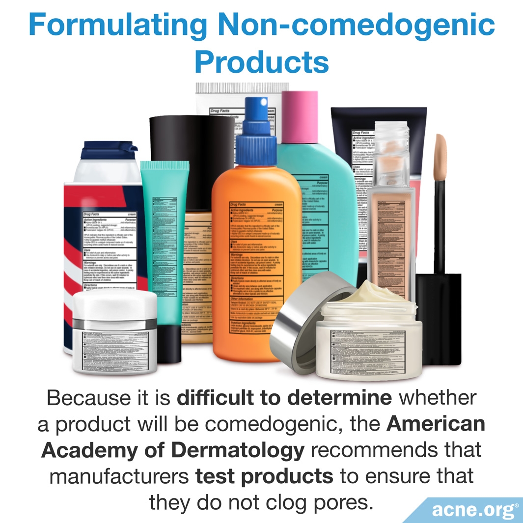 What Do "Comedogenic" and "Non-comedogenic" Mean? - Acne.org