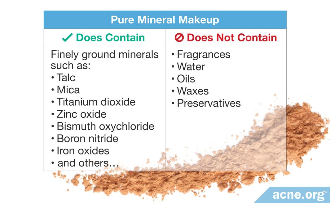 Is Mineral Makeup Good for Acne? - Acne.org