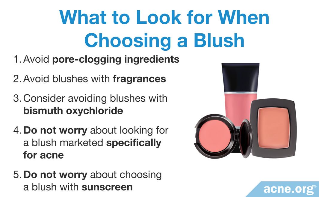 How to Choose a Good Blush - Acne.org