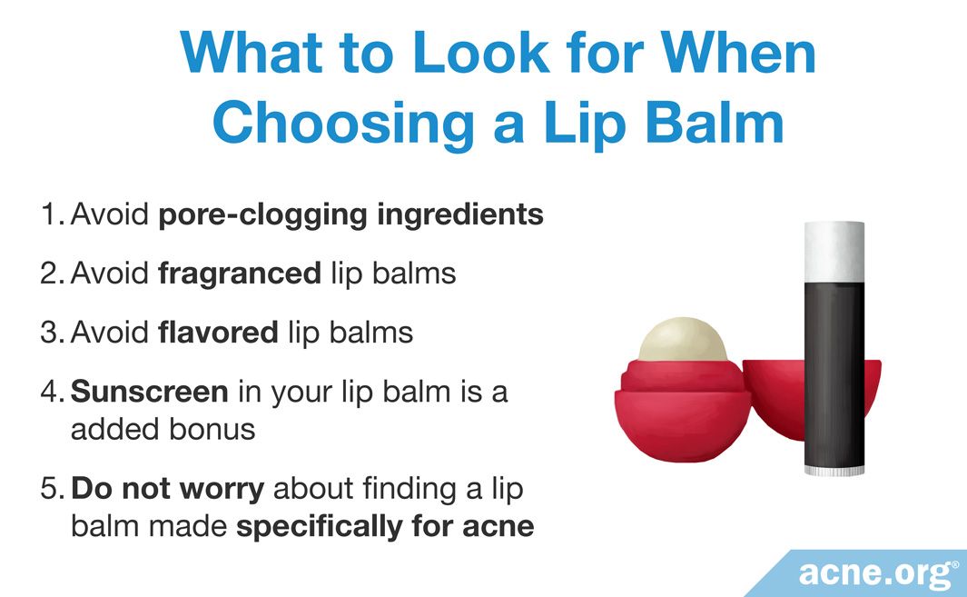 How to Choose a Good Lip Balm - Acne.org